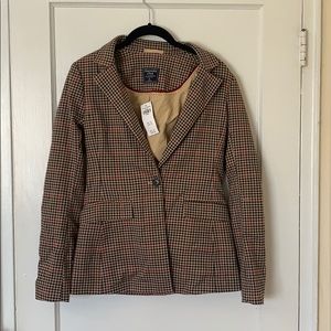 A&F Plaid Blazer